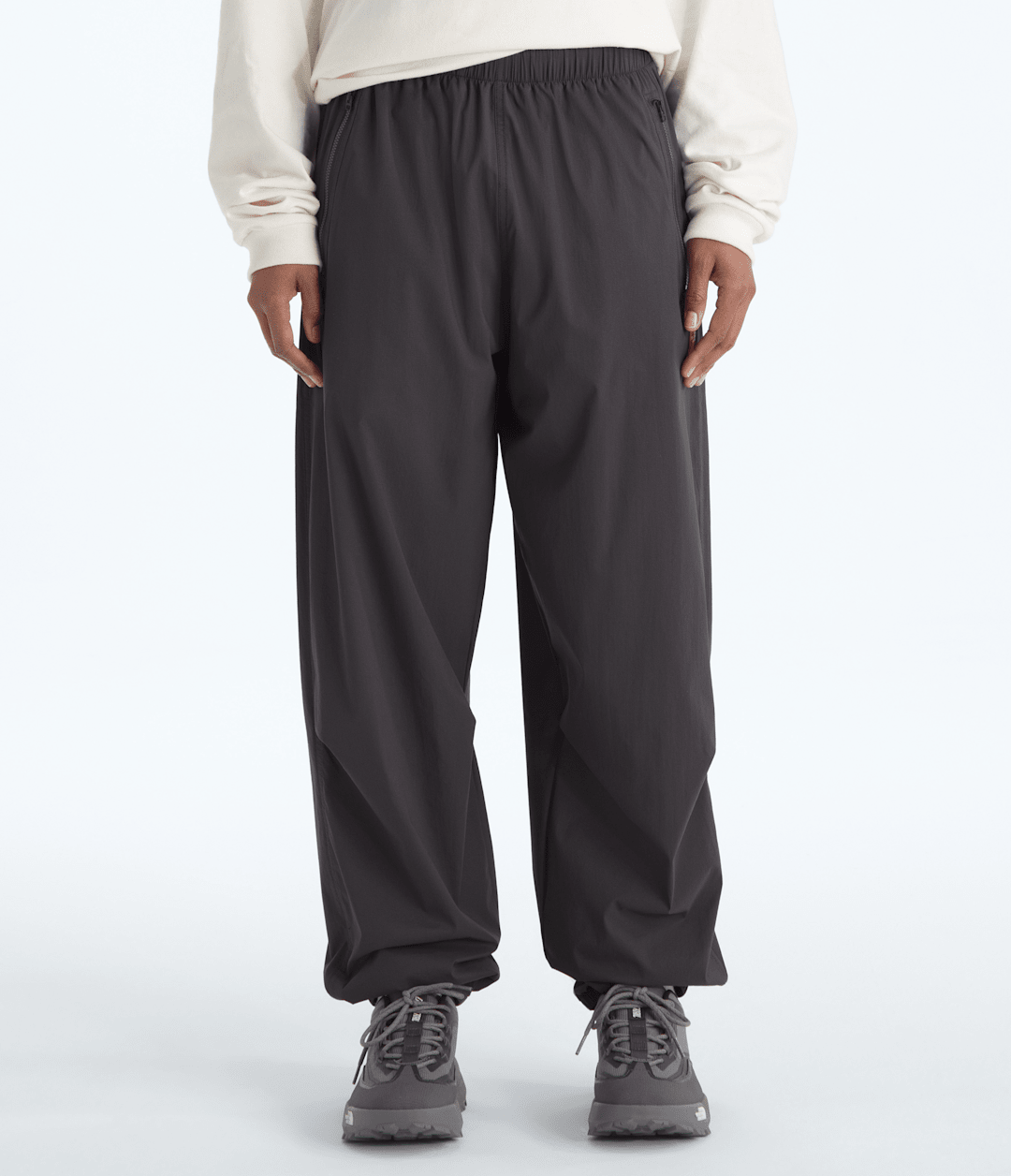 Men’s TNF™ Red Box Packable Wind Pants - Obsidian