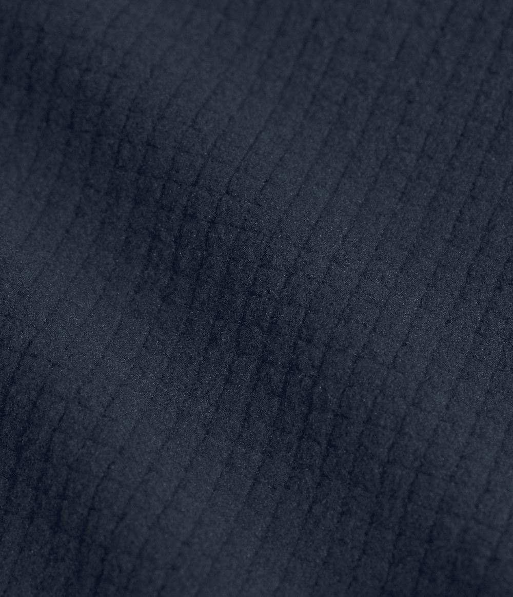Men’s Cedar Trail Grid Fleece Full-Zip Jacket - Summit Navy