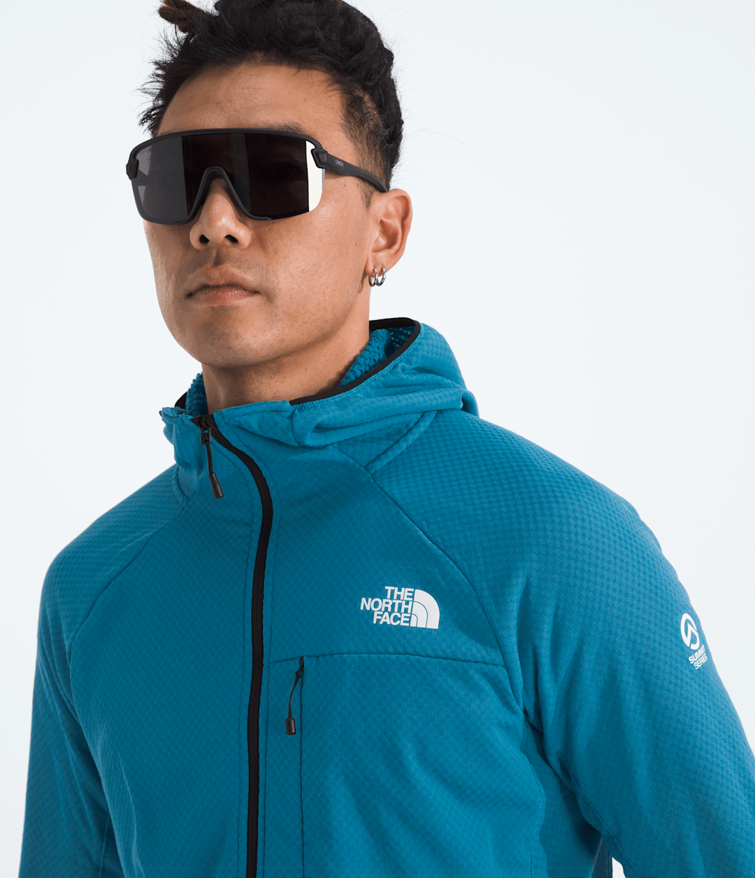 Men’s Summit Series FUTUREFLEECE™ Full-Zip Hoodie - Dusk Blue