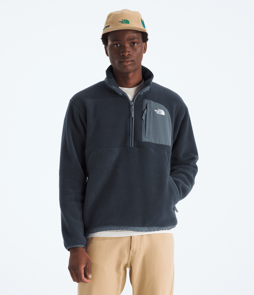 Men’s Yumiori Off Peak ½-Zip Jacket - Summit Navy-Granite Grey