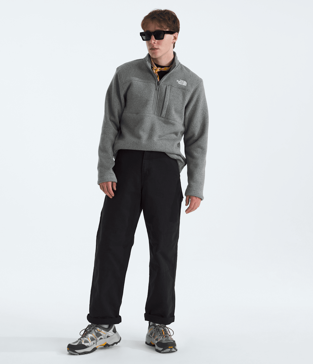 Men’s Gordon Lyons ¼-Zip - TNF Medium Grey Heather
