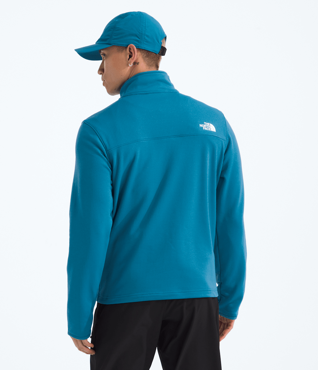Men’s Cedar Trail Grid Fleece ¼-Zip - Dusk Blue