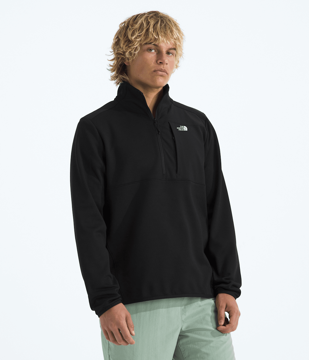 Men’s TNF™ Performance Fleece ¼-Zip - TNF Black
