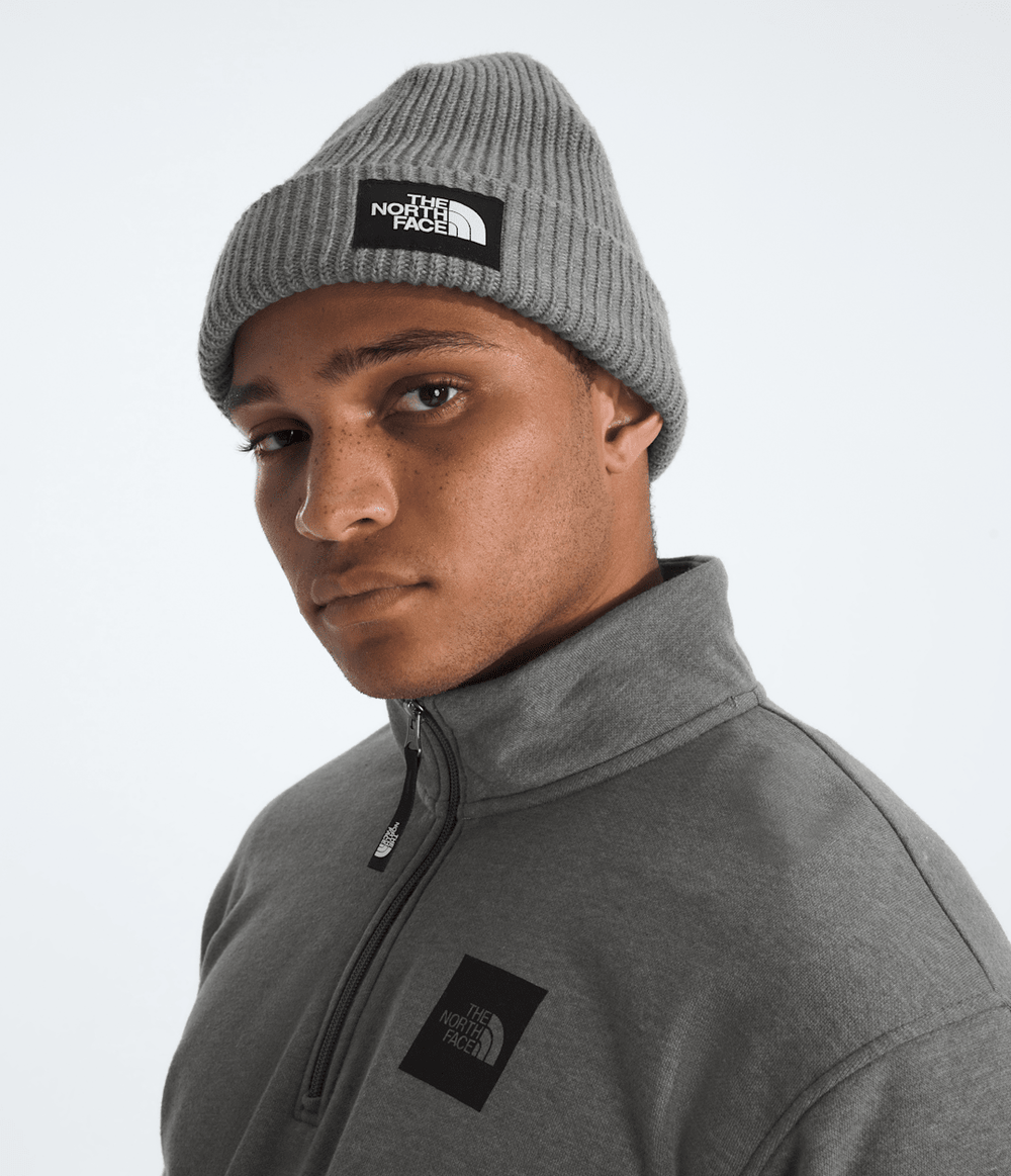 Salty Lined Beanie - TNF Medium Grey Heather