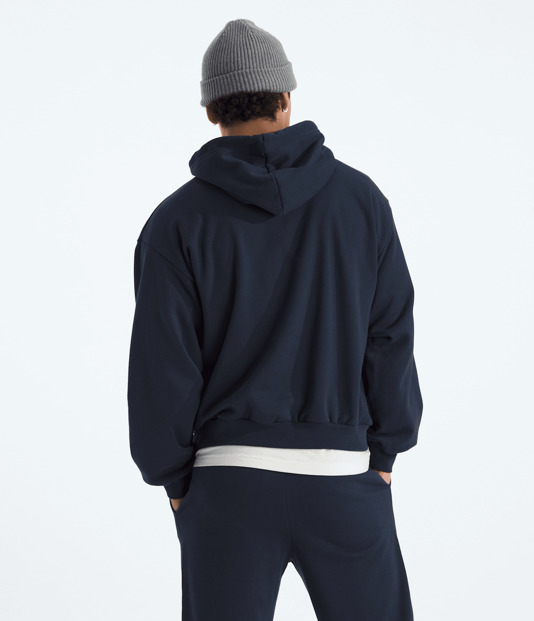 Men’s Evolution Simple Dome Oversized Hoodie - Summit Navy