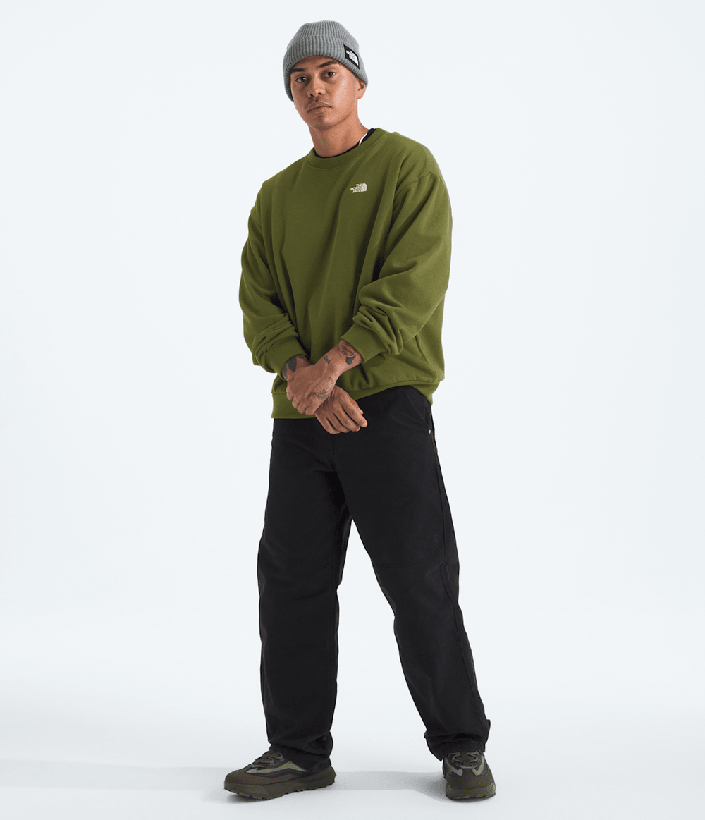 Men’s Evolution Simple Dome Oversized Crew - Woodland Green