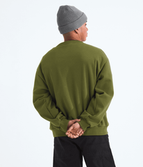 Men’s Evolution Simple Dome Oversized Crew - Woodland Green