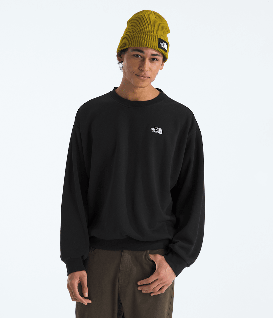 Men’s Evolution Simple Dome Oversized Crew - TNF Black