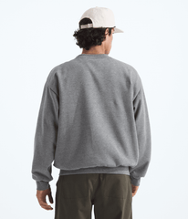 Men’s Evolution Simple Dome Oversized Crew - TNF Mid Grey Heather