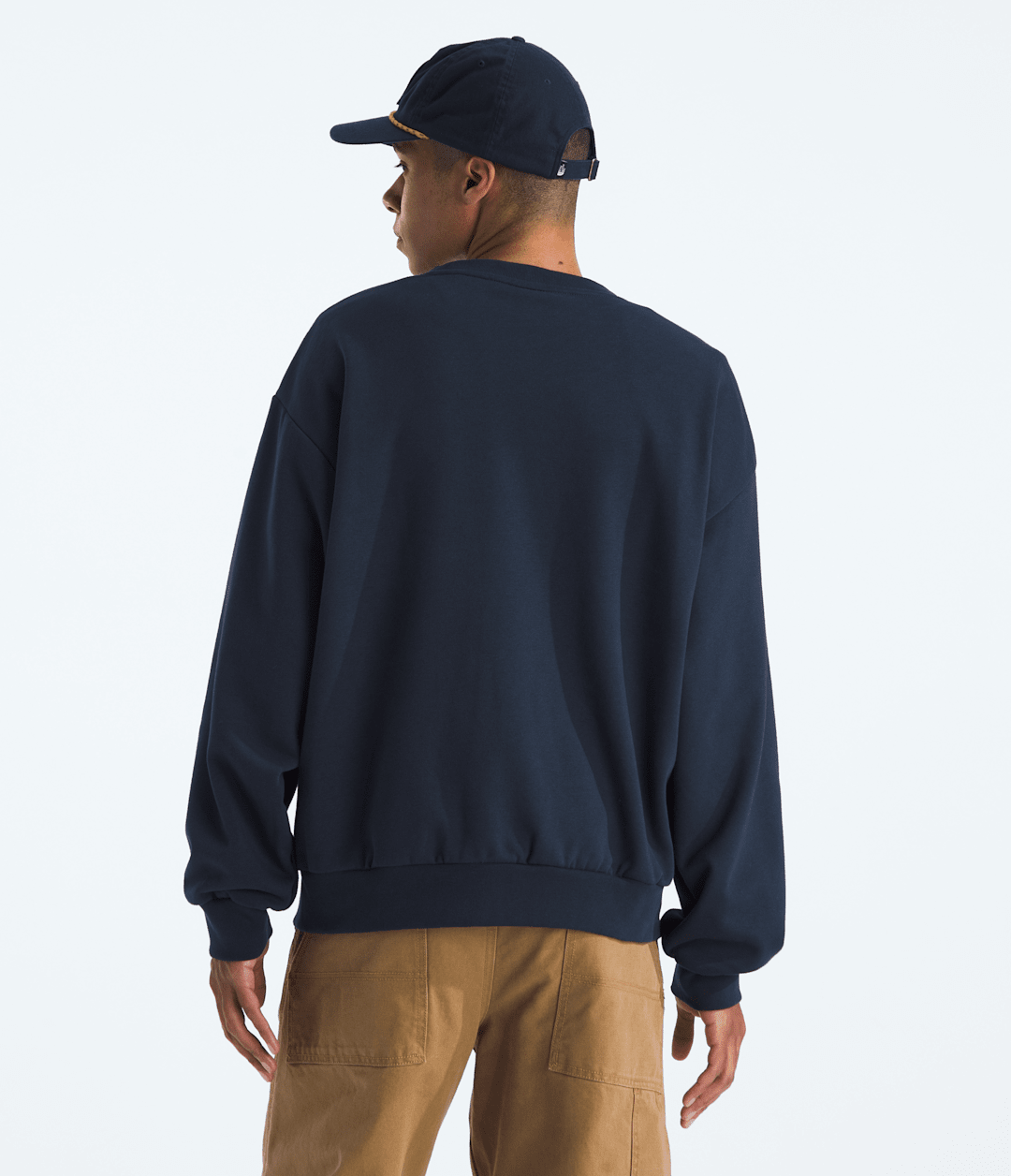 Men’s Evolution Simple Dome Oversized Crew - Summit Navy