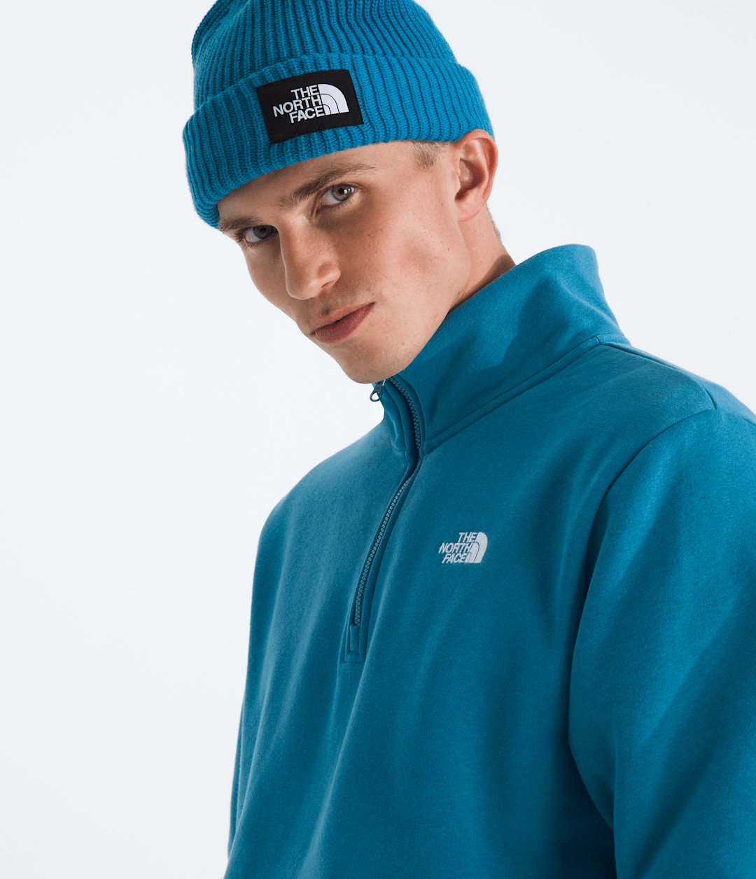 Men’s Evolution Simple Dome Regular ¼-Zip - Dusk Blue
