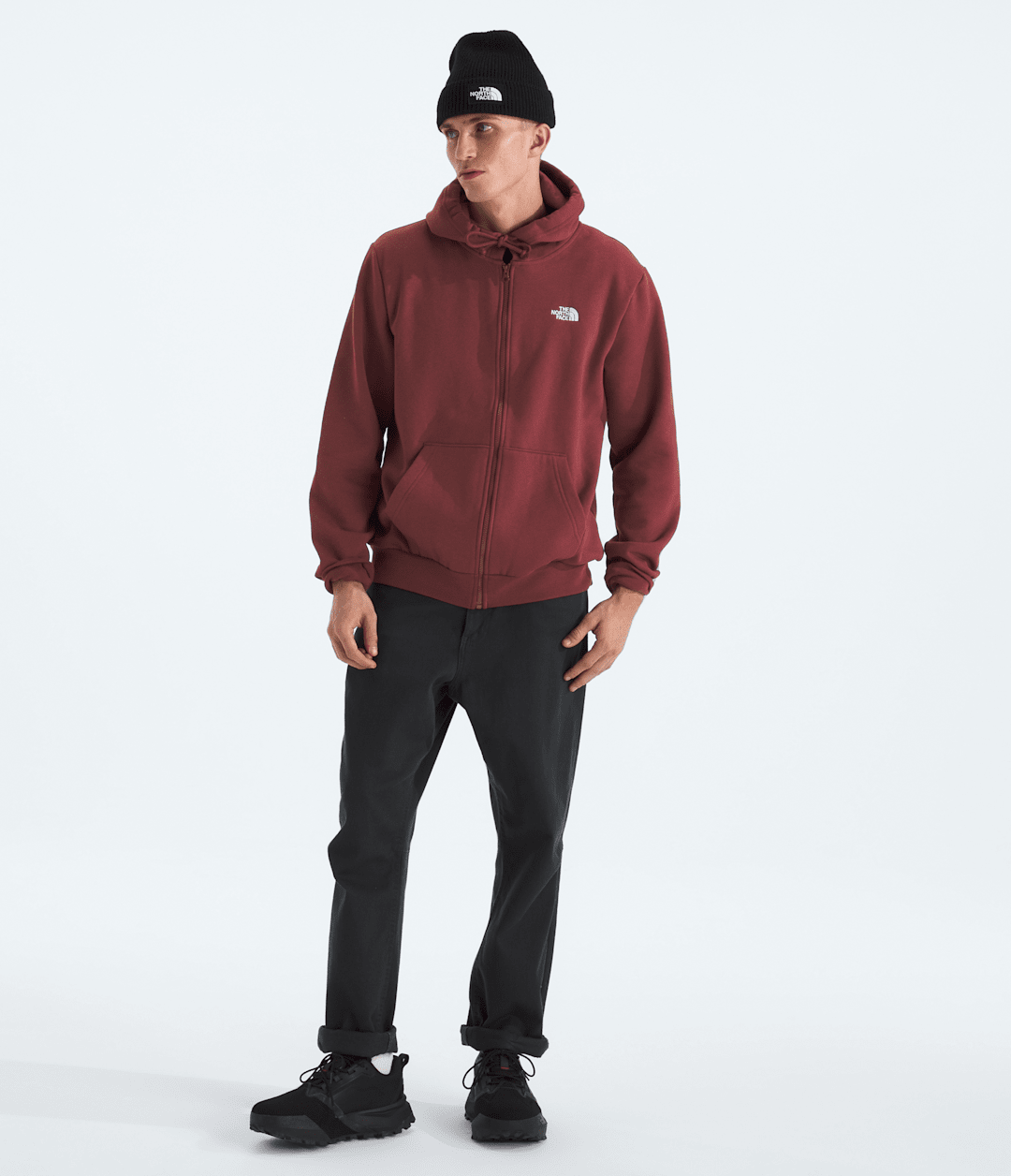 Men’s Evolution Simple Dome Full-Zip Hoodie - Sumac
