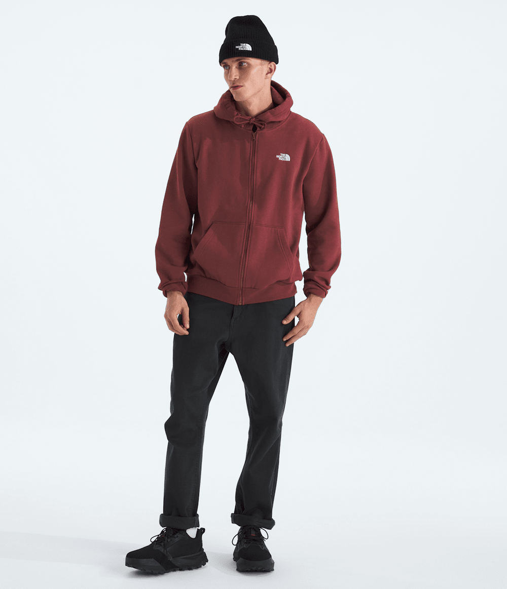 Men’s Evolution Simple Dome Full-Zip Hoodie - Sumac