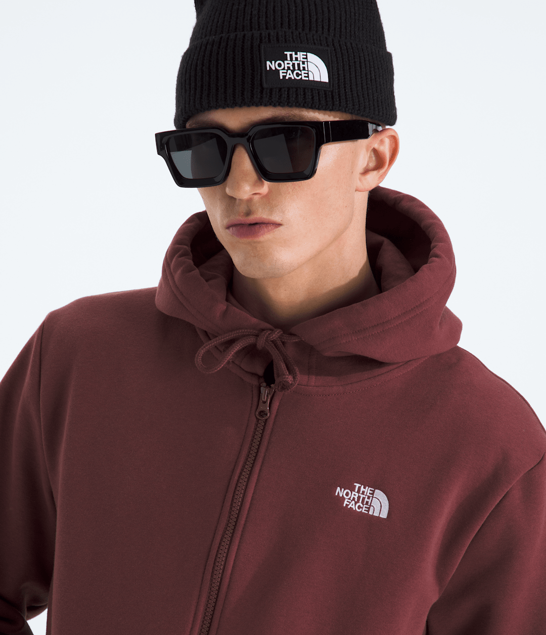 Men’s Evolution Simple Dome Full-Zip Hoodie - Sumac