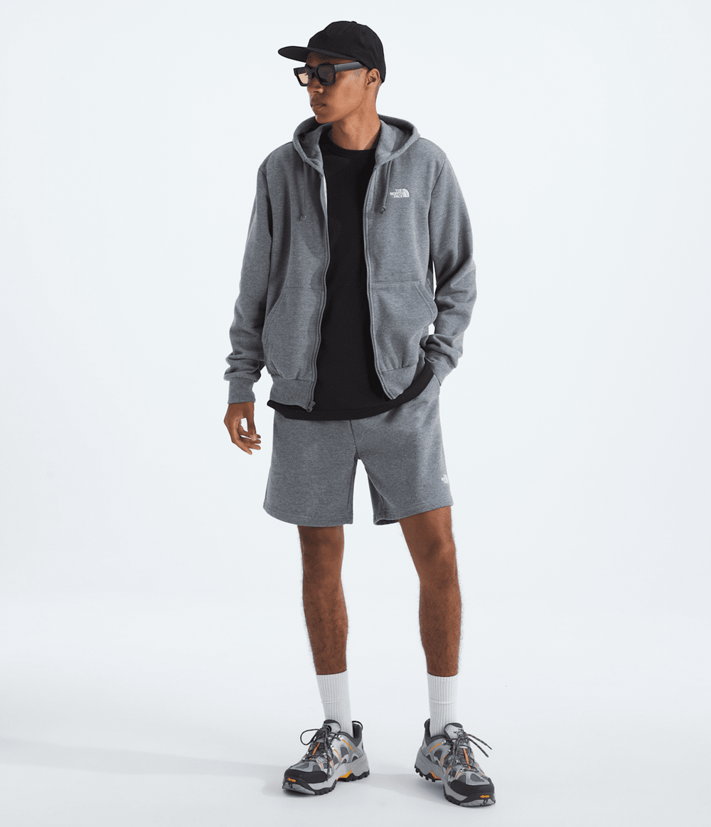 Men’s Evolution Simple Dome Full-Zip Hoodie - TNF Mid Grey Heather
