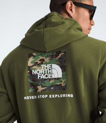 Men’s Evolution Box Camo Fill Hoodie—Graphic - Woodland Green