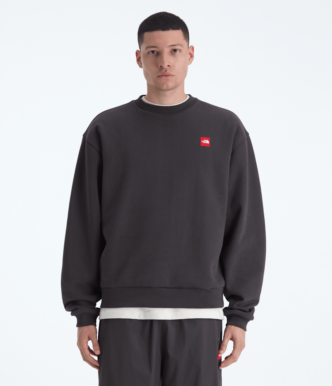 Men’s TNF™ Red Box Crew - Obsidian