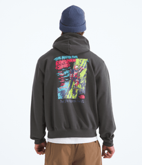 Men’s TNF™ Essential Expedition Series Hoodie—Graphic - Anthracite Grey