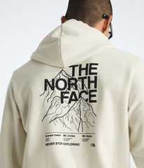 Men’s Evolution Half Dome Hoodie—Graphic - White Dune