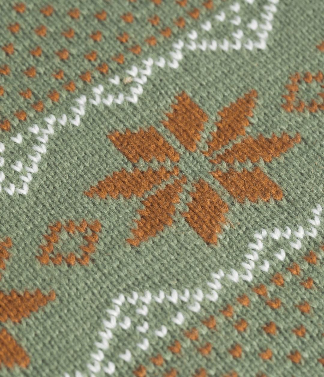 Cabin Ski Tuke And Scarf Set - Bark Mist/Burnt Umber/White Dune/Pom