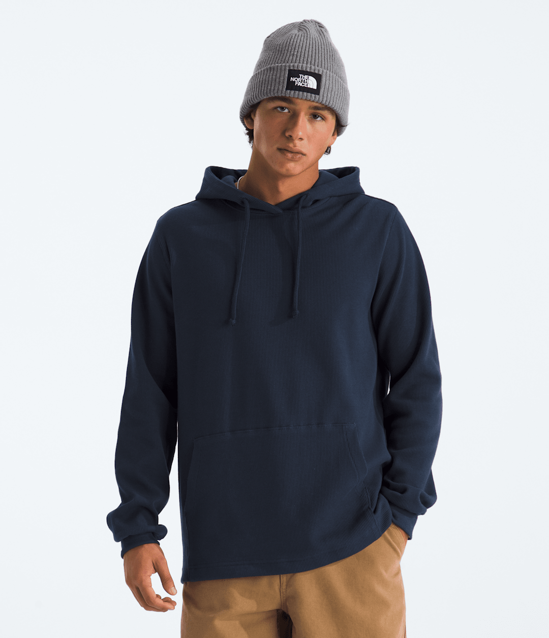 Men’s Waffle Hoodie - Summit Navy