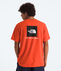 Men’s Evolution Box NSE Regular Short-Sleeve Tee - Lava Red