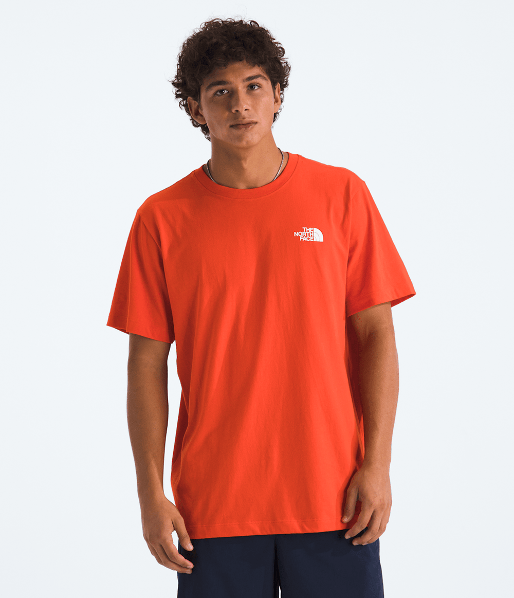 Men’s Evolution Box NSE Regular Short-Sleeve Tee - Lava Red