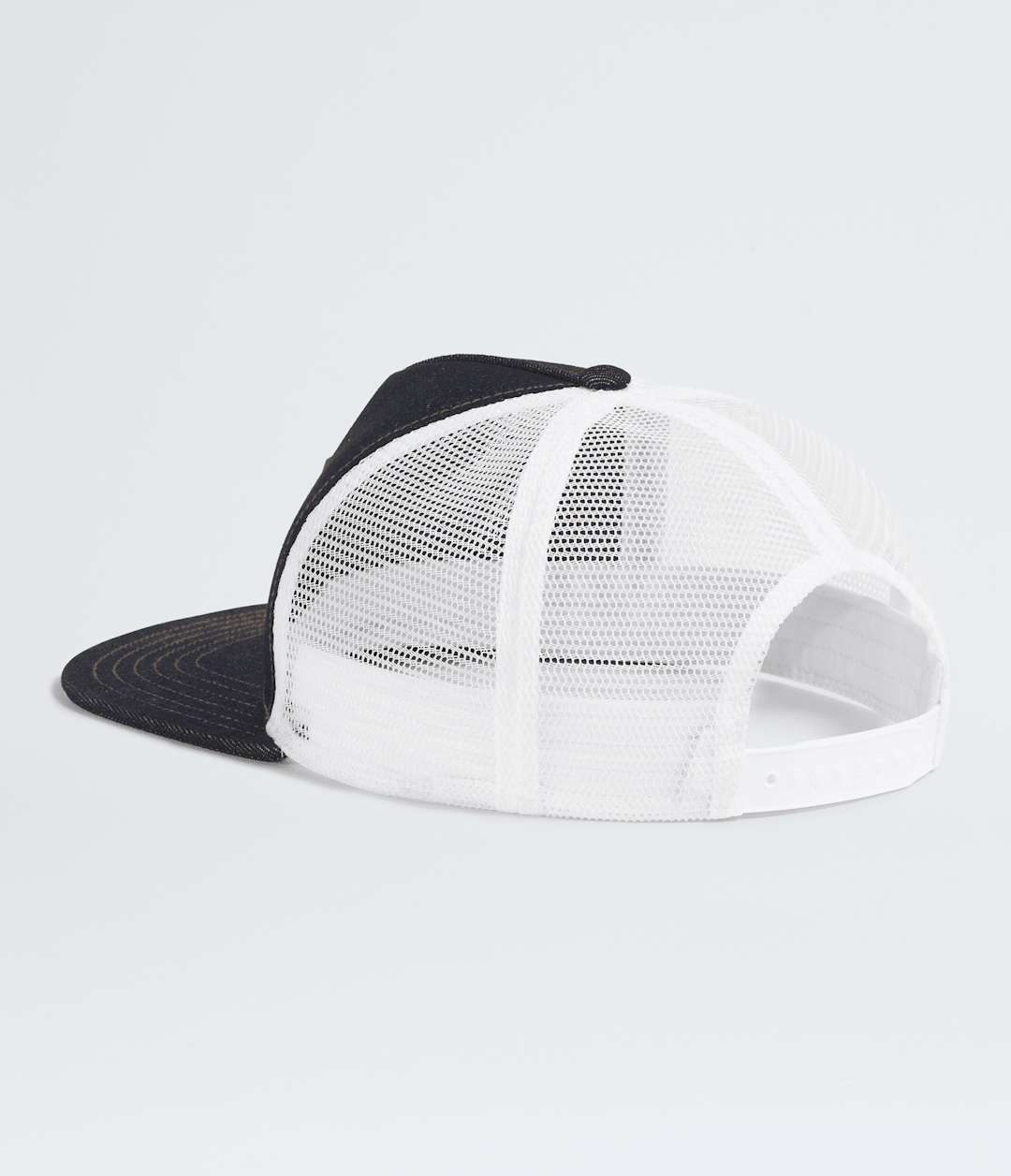 Half Dome Trucker Hat - Denim/Leather Patch