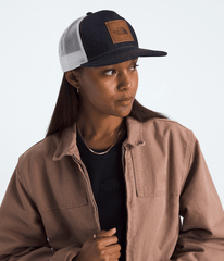 Half Dome Trucker Hat - Denim/Leather Patch