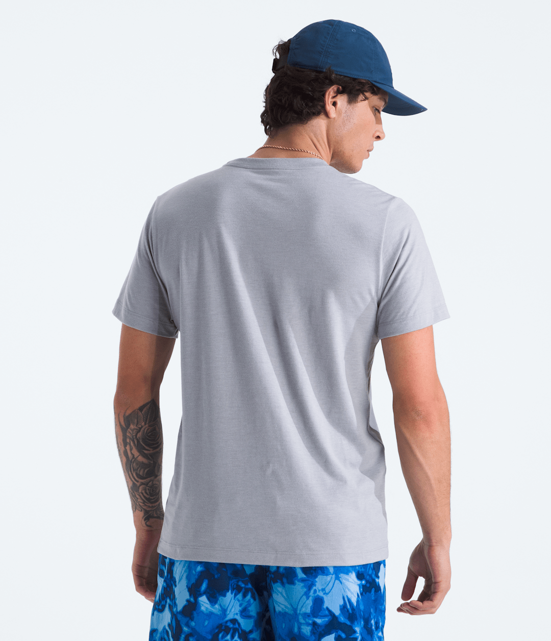 Men’s Short-Sleeve Tri-Blend Tee - TNF Light Grey Heather