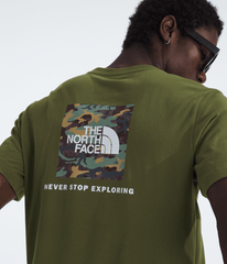 Men’s Evolution Box Camo Fill Short-Sleeve Tee—Graphic - Woodland Green