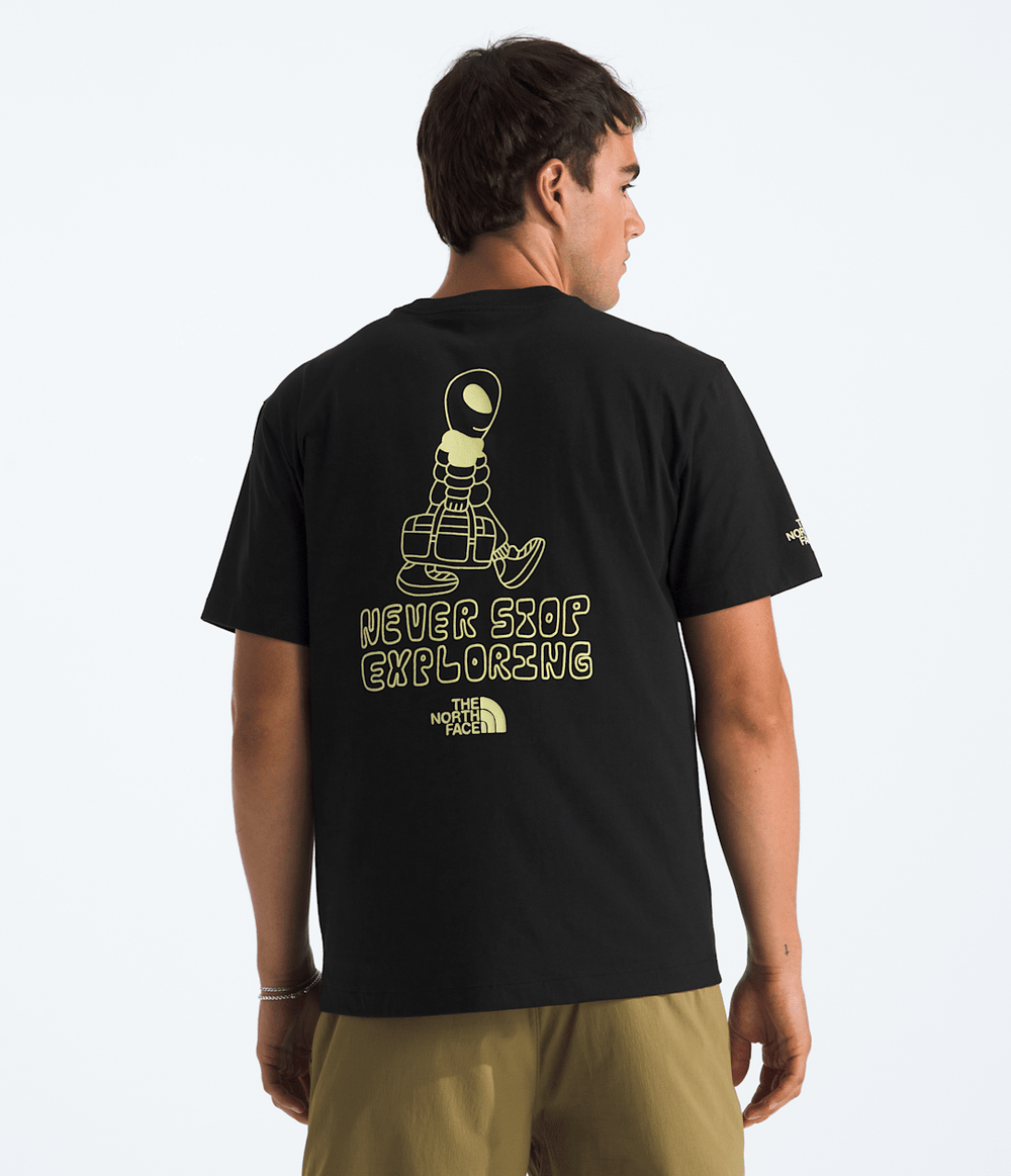 Men’s Alien Relaxed Short-Sleeve Tee—Graphic - TNF Black