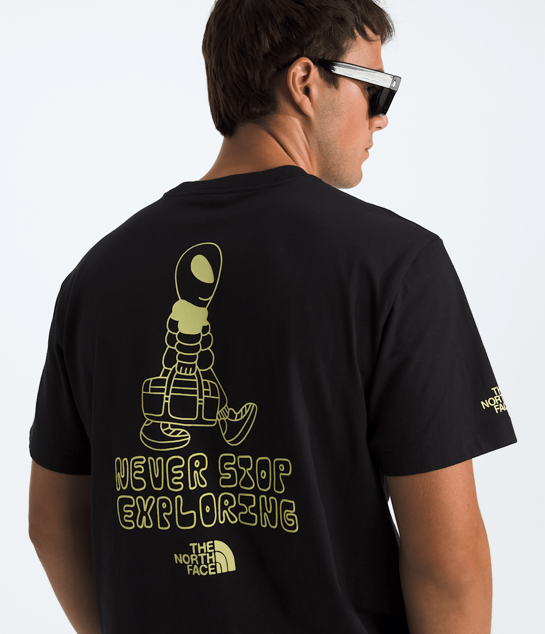 Men’s Alien Relaxed Short-Sleeve Tee—Graphic - TNF Black