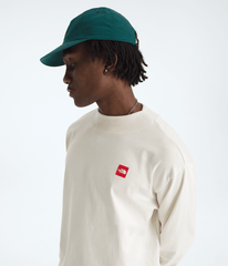Men’s TNF™ Red Box Long-Sleeve Tee - White Dune