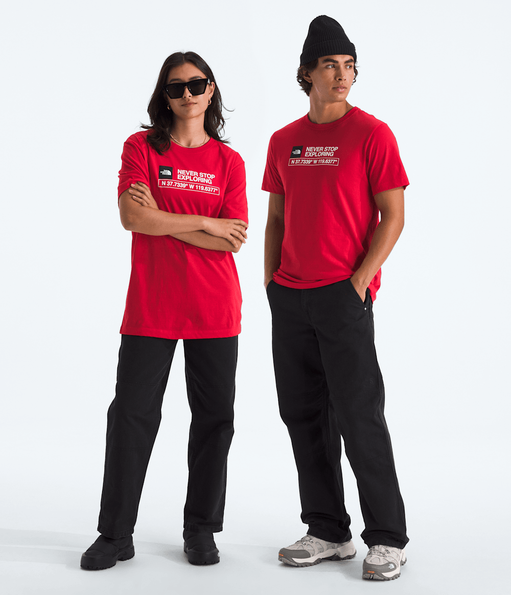 U Evolution City GPS Short-Sleeve Tee - TNF Red/The North Face
