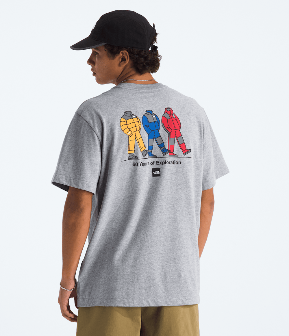 Men’s TNF™ Celebration Relaxed Short-Sleeve Tee—Graphic - TNF Pale Grey Heather