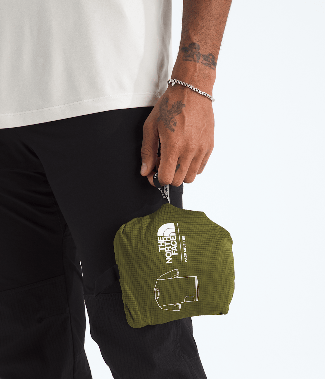 Men’s LIGHTRANGE™ Packable Short-Sleeve Tee - Forest Olive