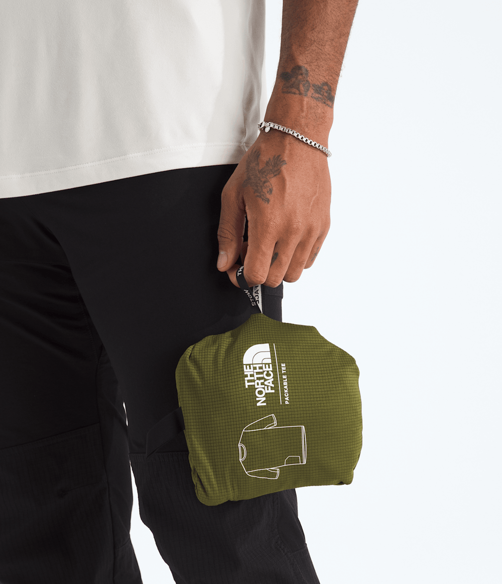 Men’s LIGHTRANGE™ Packable Short-Sleeve Tee - Forest Olive