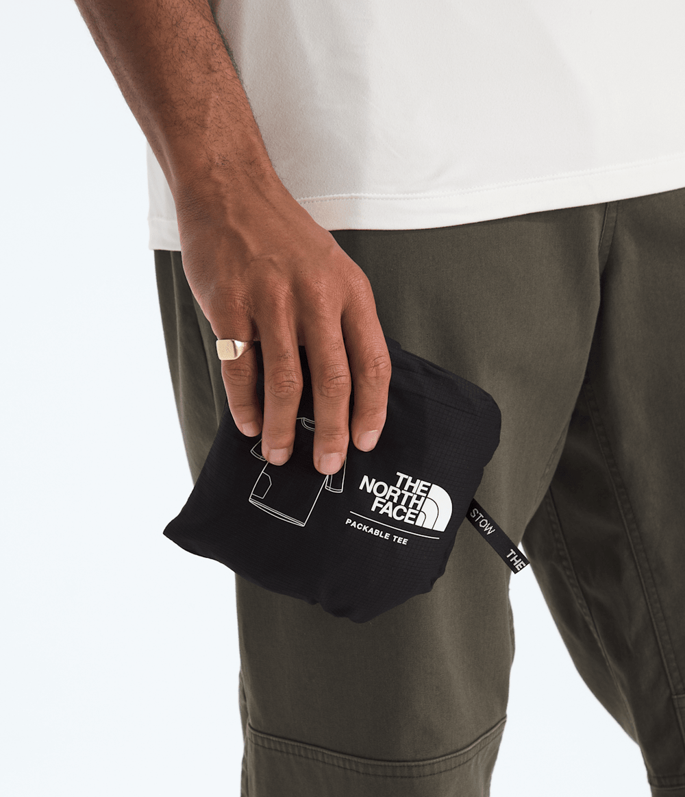 Men’s LIGHTRANGE™ Packable Short-Sleeve Tee - TNF Black