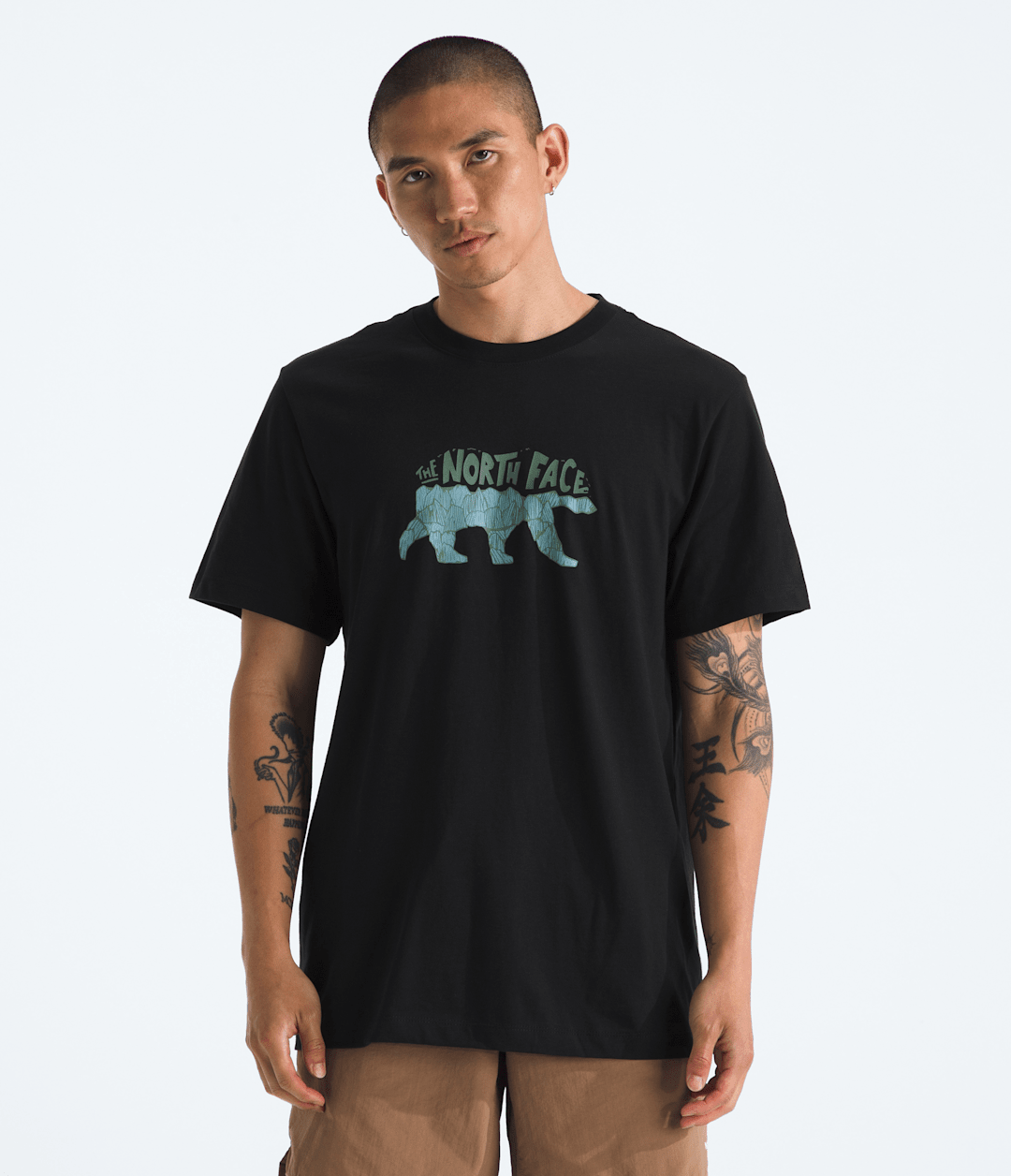 Men’s Evolution TNF™ Bear Short-Sleeve Tee—Graphic - TNF Black