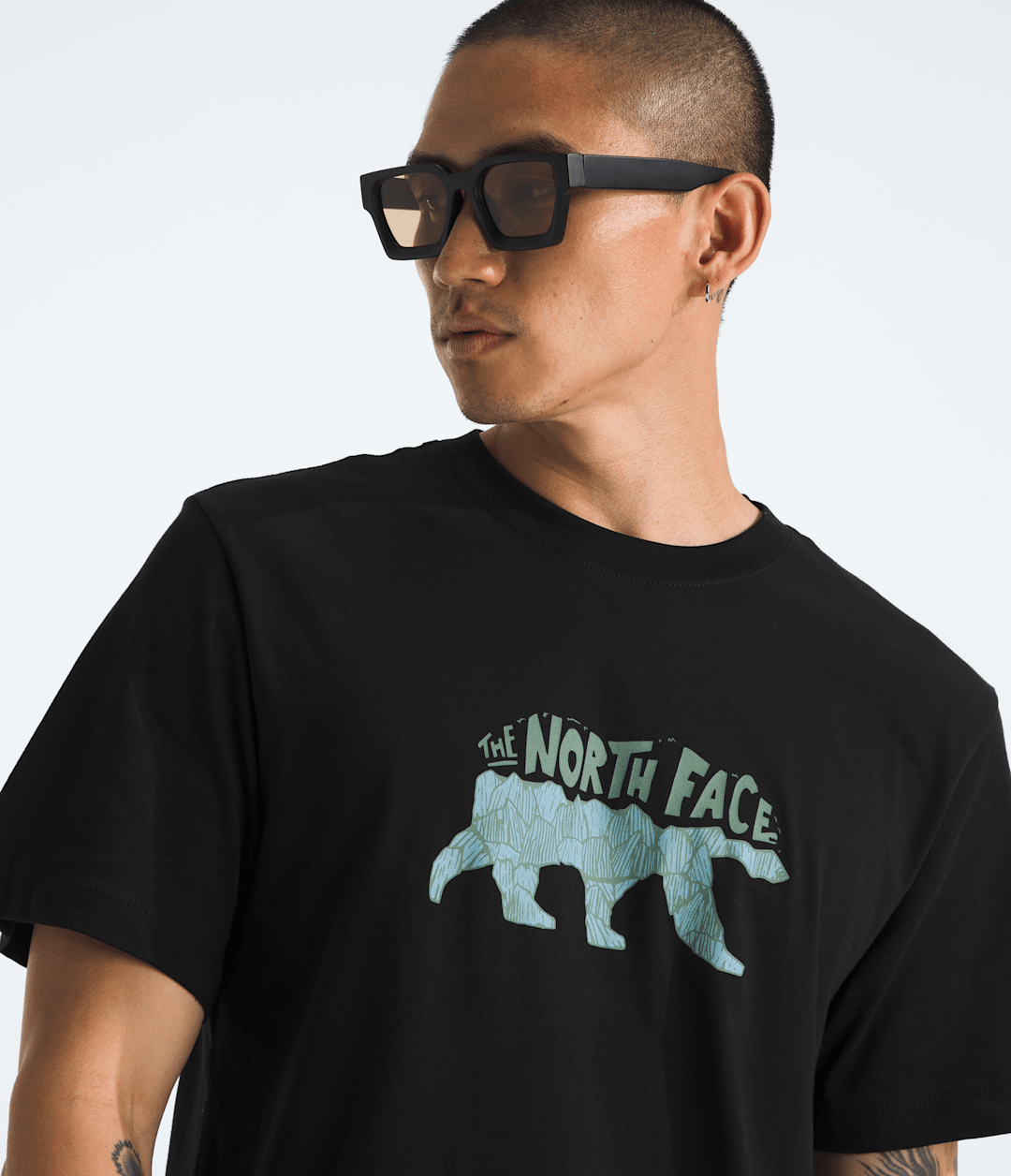 Men’s Evolution TNF™ Bear Short-Sleeve Tee—Graphic - TNF Black