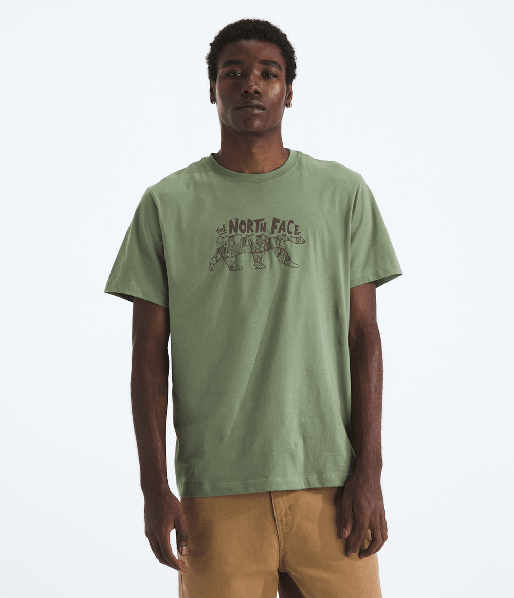 Men’s Evolution TNF™ Bear Short-Sleeve Tee—Graphic - Bark Mist