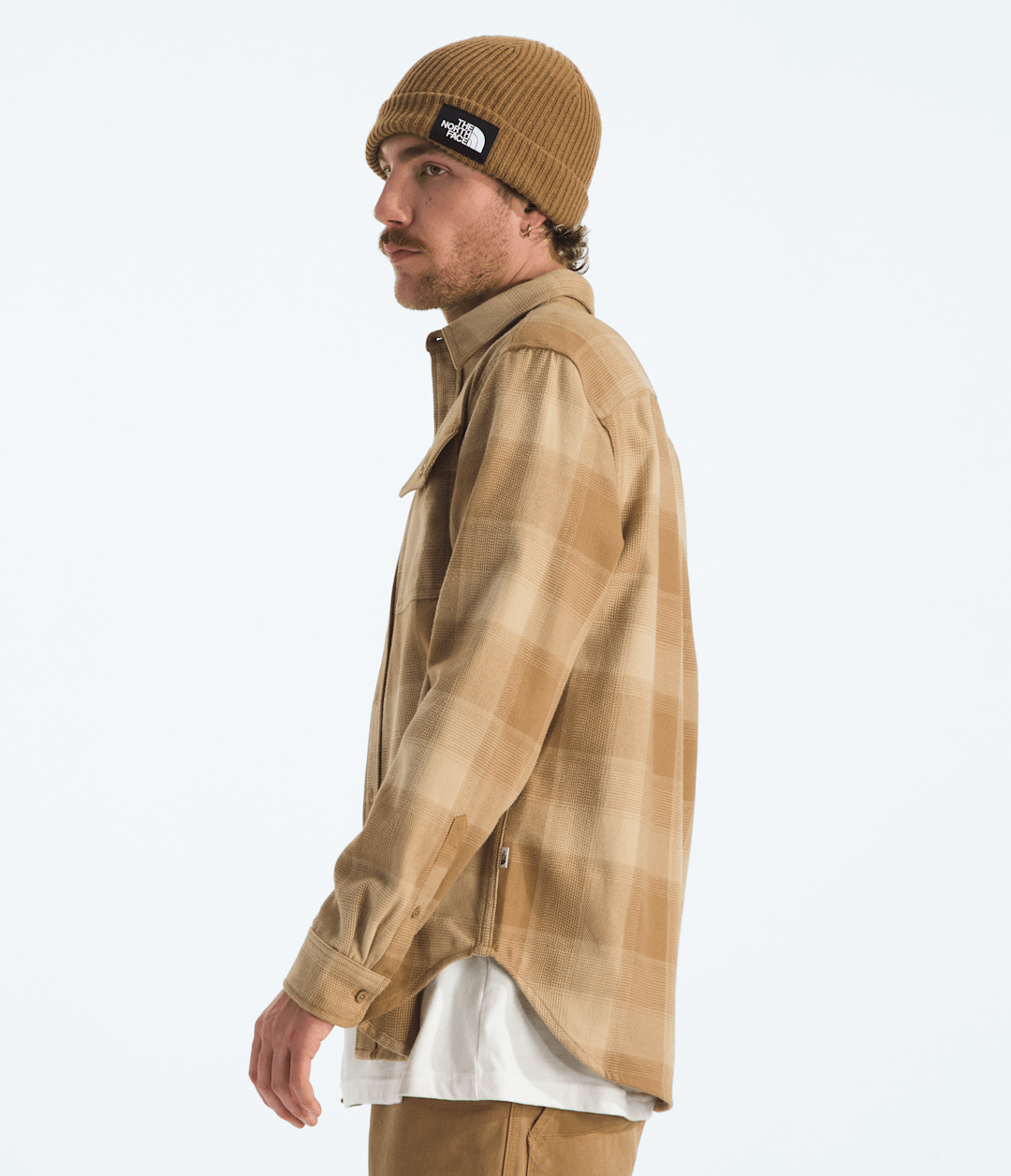 Men’s Arroyo Flannel Shirt—Plaid - Utility Brown TNF Shadow Plaid