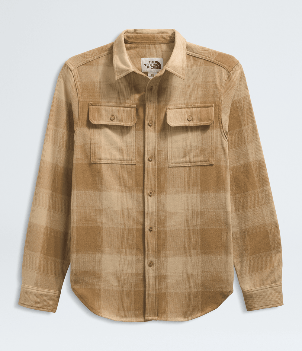 Men’s Arroyo Flannel Shirt—Plaid - Utility Brown TNF Shadow Plaid