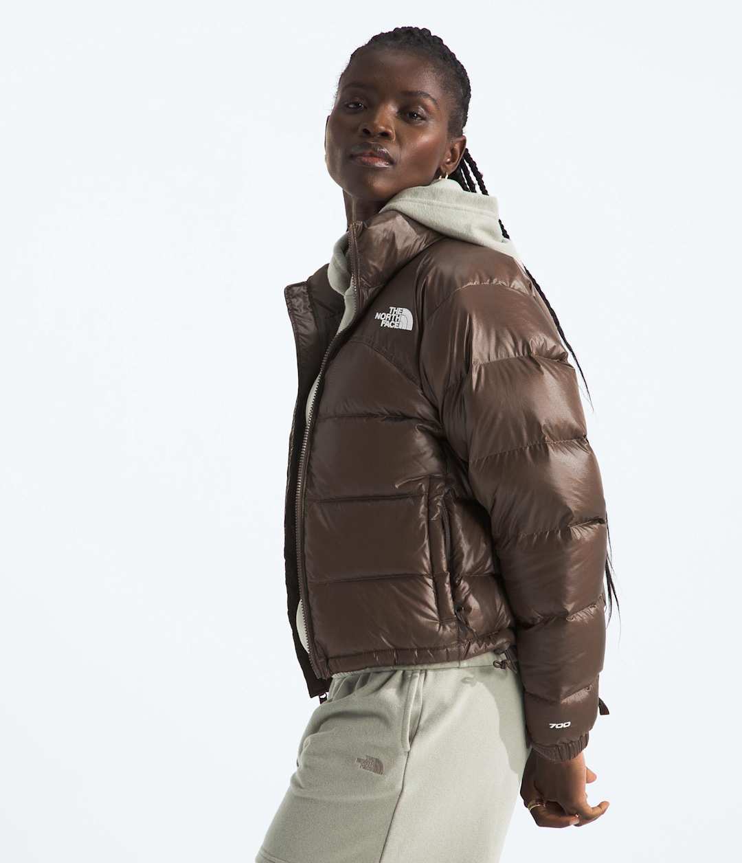 Women’s 2000 Retro Nuptse Jacket - Smokey Brown
