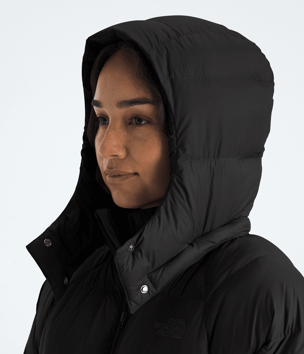 Women’s Hydrenalite™ City Long Down Hooded Parka - TNF Black