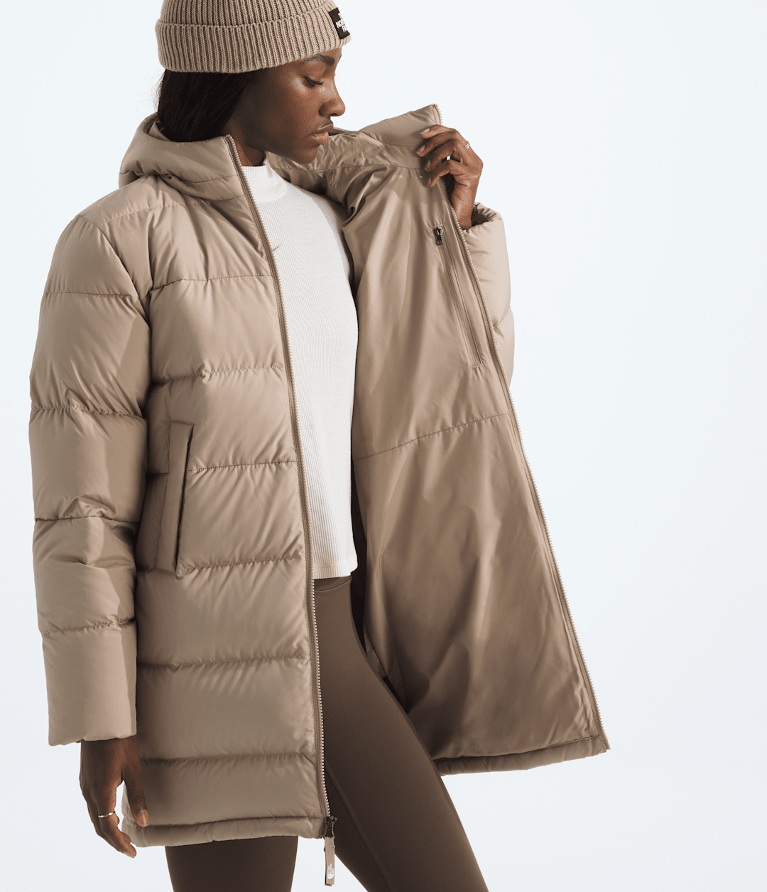 Women’s Frost Fall Parka - Mushroom Grey