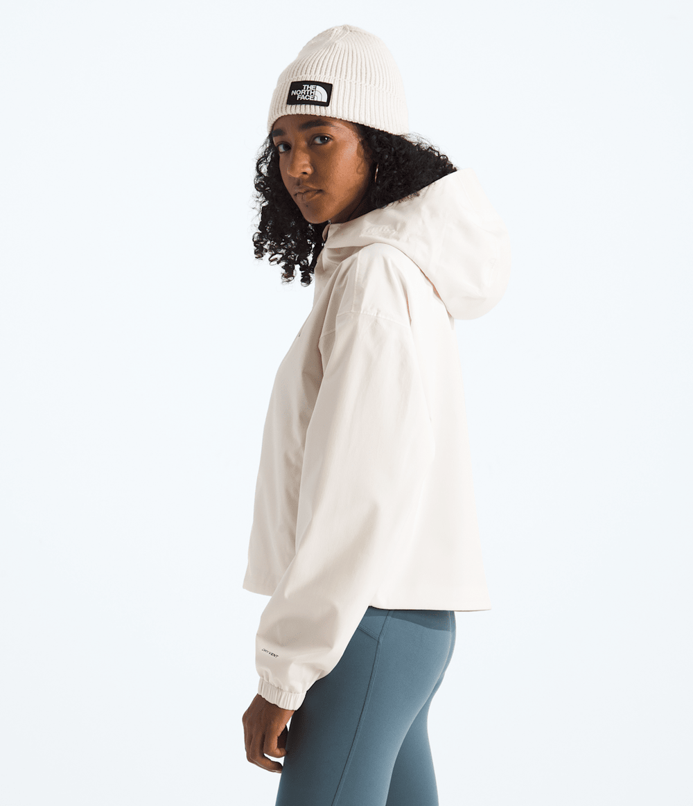 Women’s Quest Mono Cropped Jacket - White Dune