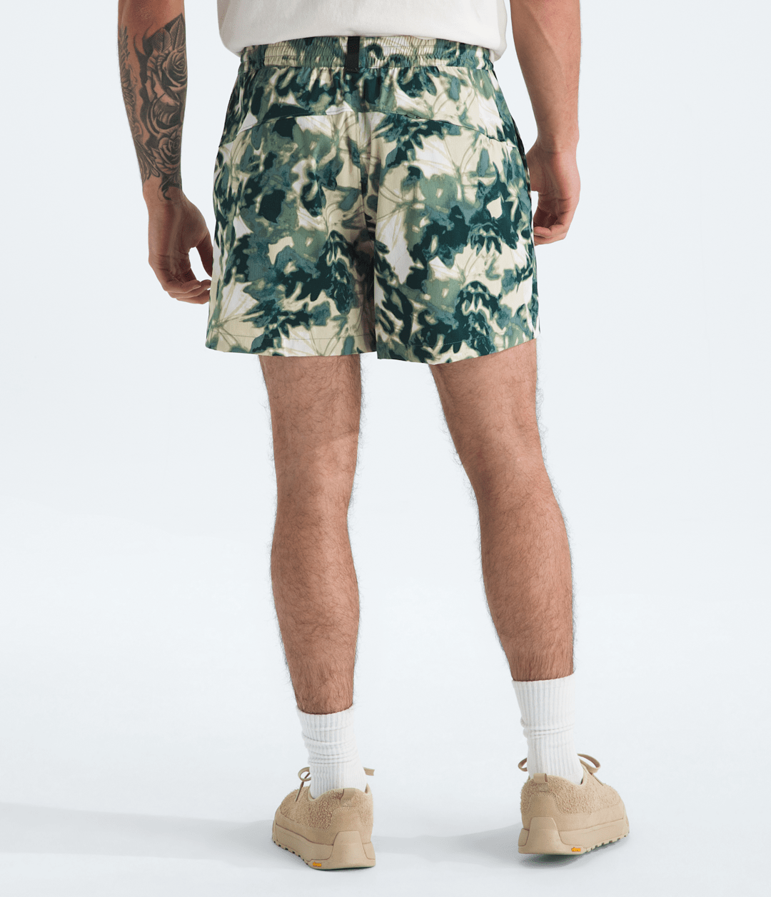 Men’s Class V Pathfinder Pull-On Shorts—5'' - Duck Green Lux Print