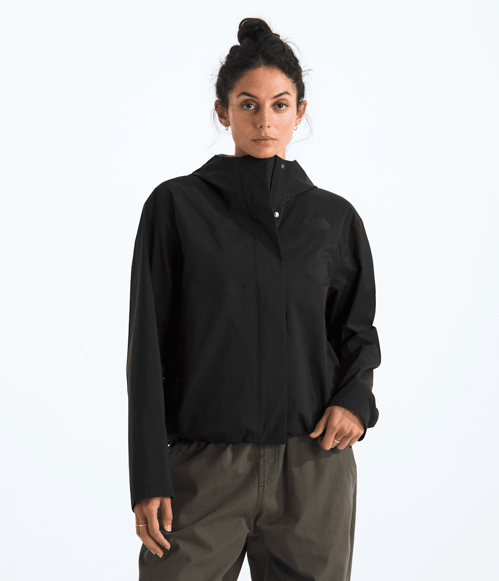 Women’s Voyage Rain 3L Hooded Jacket - TNF Black